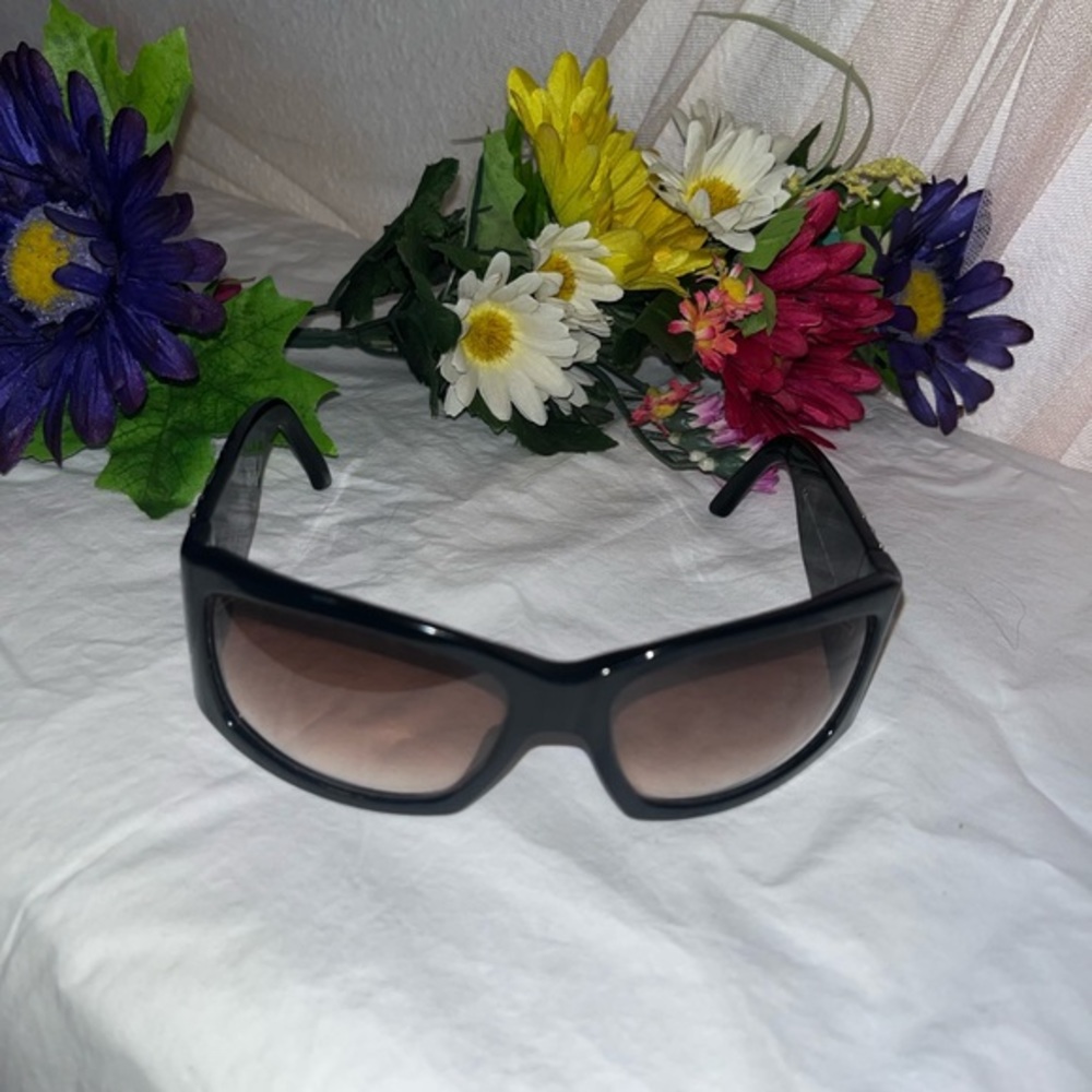 ☀️Christian Dior Sunglasses Black Deluxe Rain Drop Gems☀️ - Picture 5 of 13